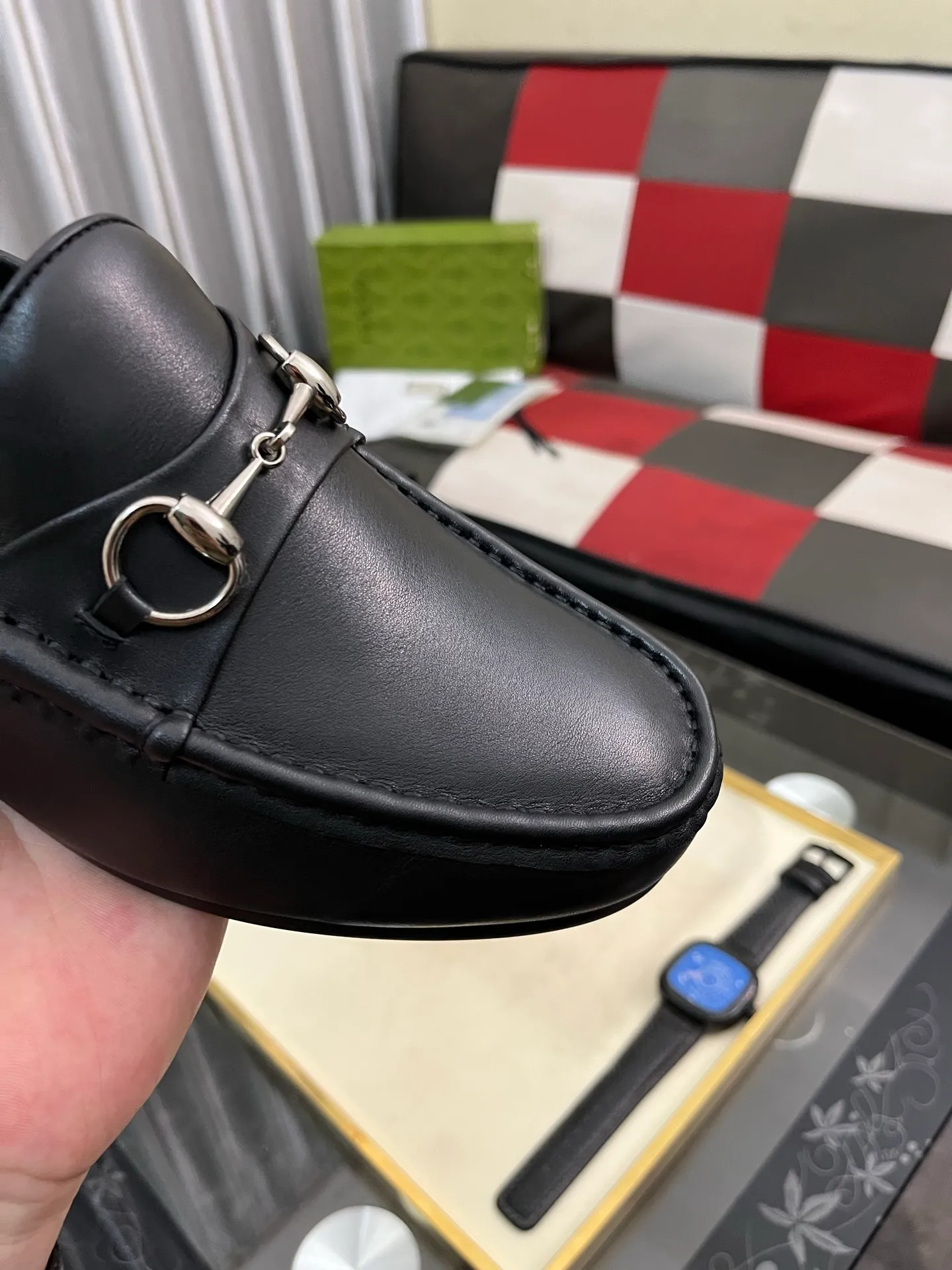 Men's Men's Shoes 💰540⌚️⌚️【GUCCI】The most popular classic Gucci leather shoes. Synchronized with the official website, the upper is made of Italian first-layer cowhide ➕cowhide lining, with unique brand and unique craftsmanship. Highlighting the hot style of the new year. Stop hesitating, stop wandering, get it now. Digital: 38--444️⃣colors available